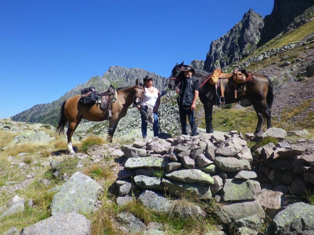  In the mountains 